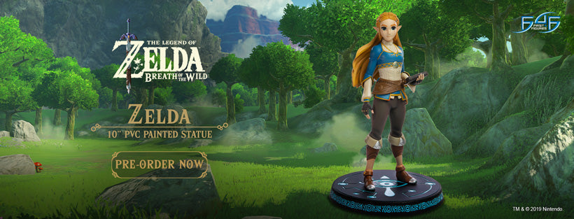 First 4 Figures The Legend of Zelda: TLOZ Breath of the Wild - Zelda 10 Pulgadas Estandar