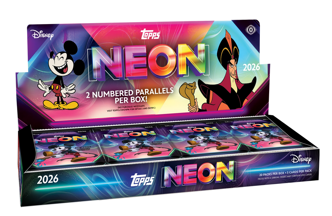 Topps: 2026 Topps Disney Neon - Hobby Box