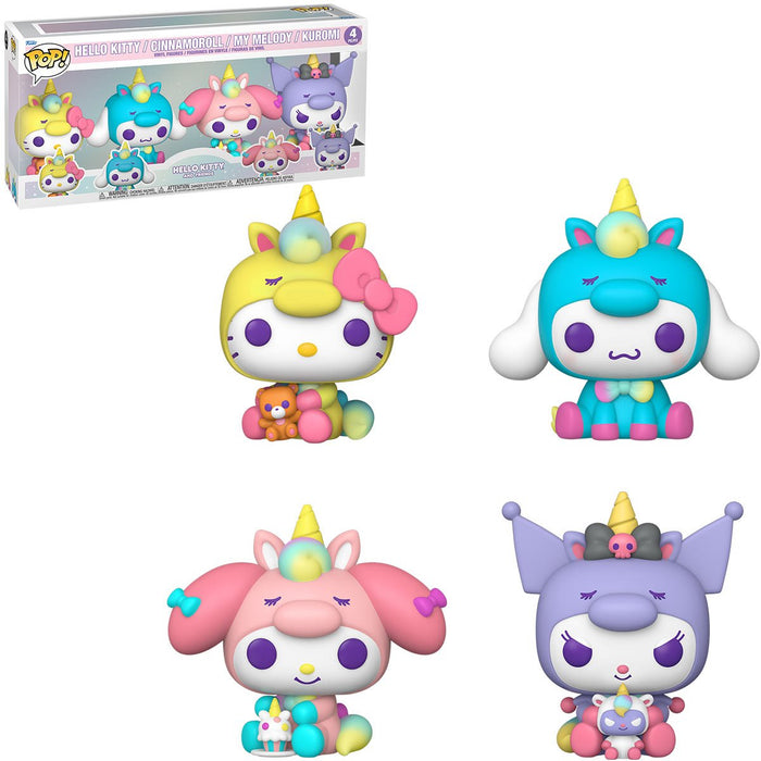 Funko Pop Sanrio: Hello Kitty - Personajes 4 Pack