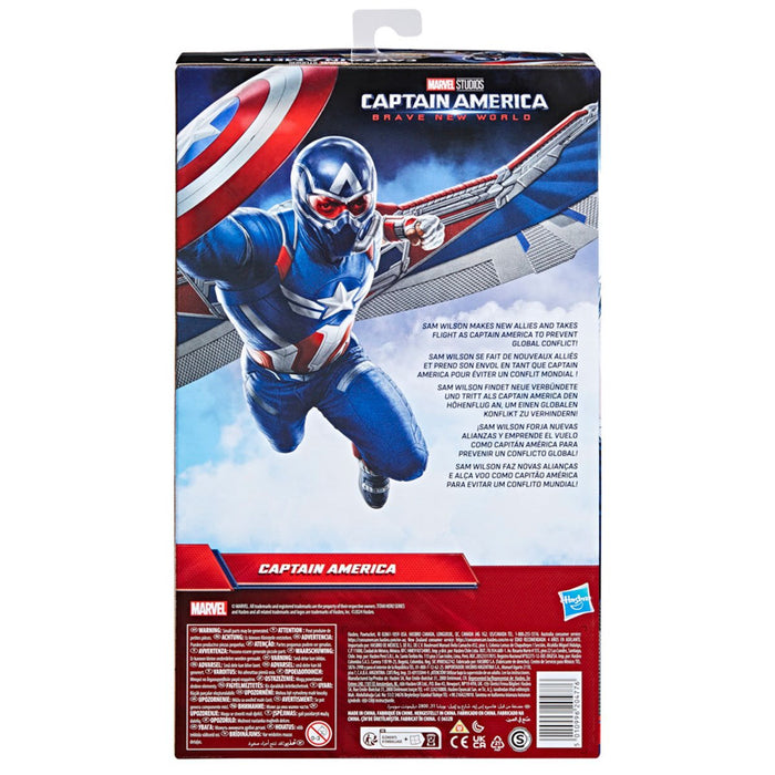 Marvel Titan Hero Series DXL: Capitan America Brave New World - Capitan America