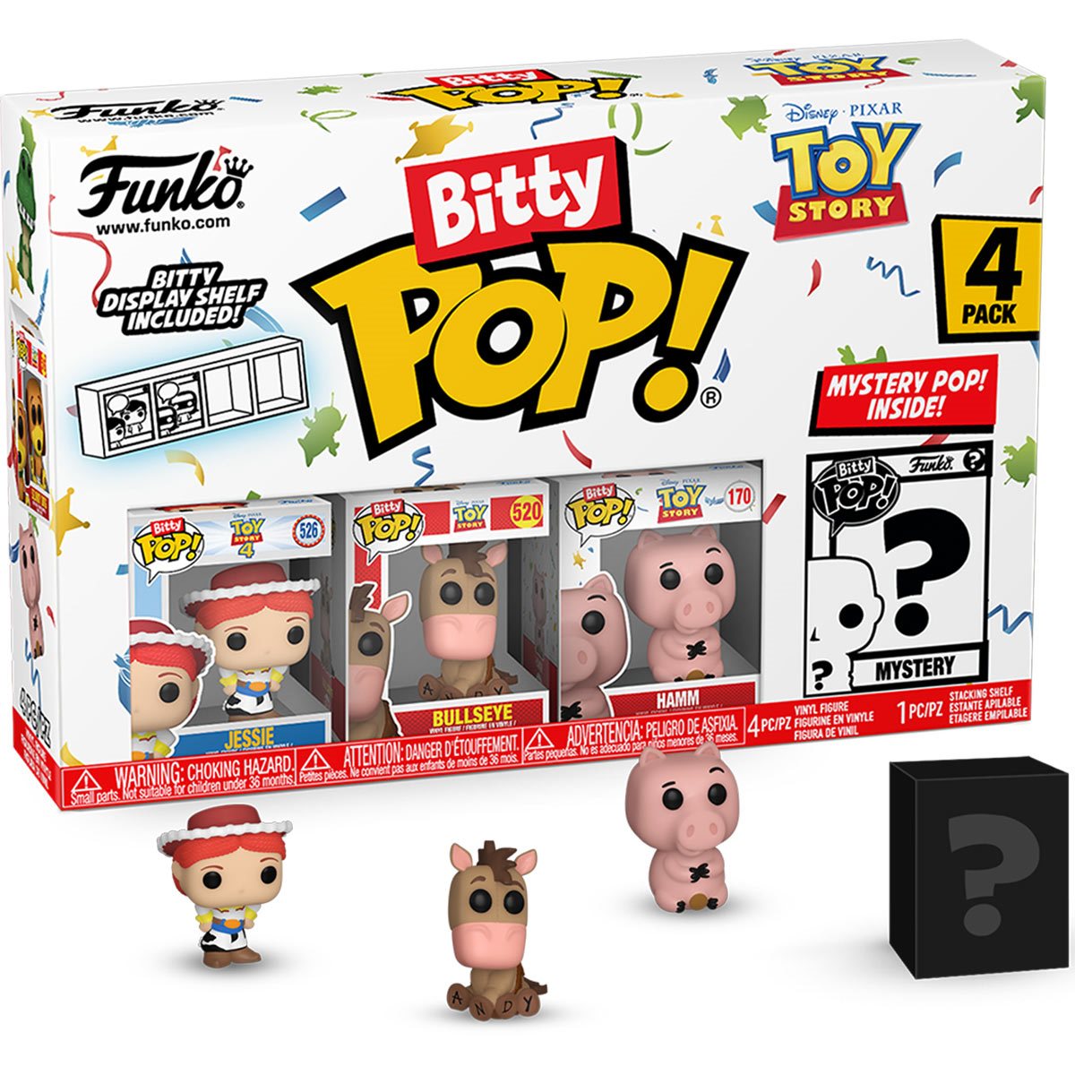 Funko Bitty Pop: Disney Toy Story - Jessie 4 Pack