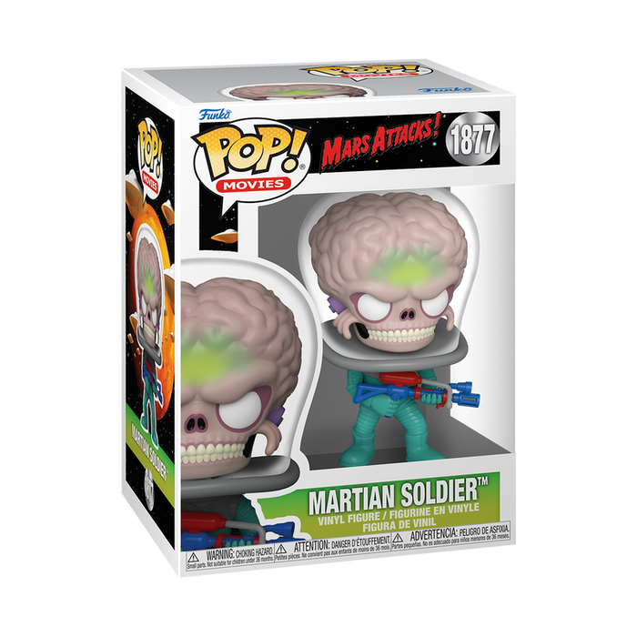 Funko Pop Movies: Mars Attacks - Alien Soldado