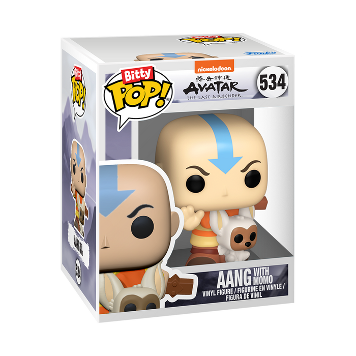 Funko Bitty Pop: Avatar La Leyenda De Aang - Aang y Appa 2 Pack