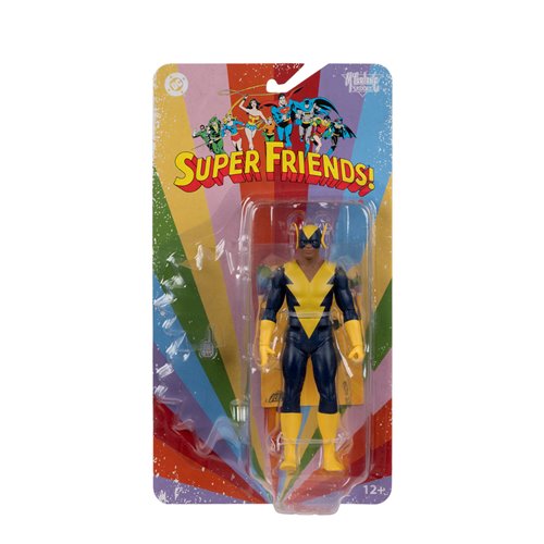 Mcfarlane Dc Retro: Super Friends - Black Vulcan 6 Pulgadas