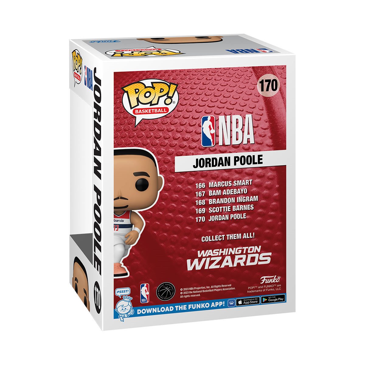Funko Pop NBA: Washington Wizards - Jordan Poole