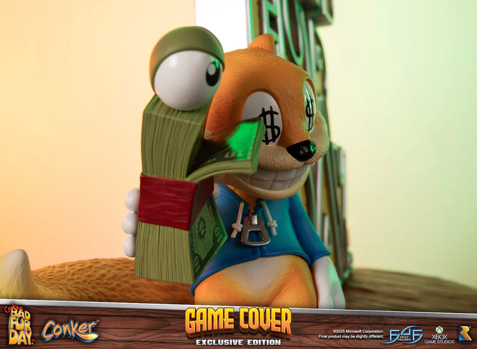 First 4 Figures: Conkers Bad Fur Day - Game Cover Exclusive Edition 17 Pulgadas