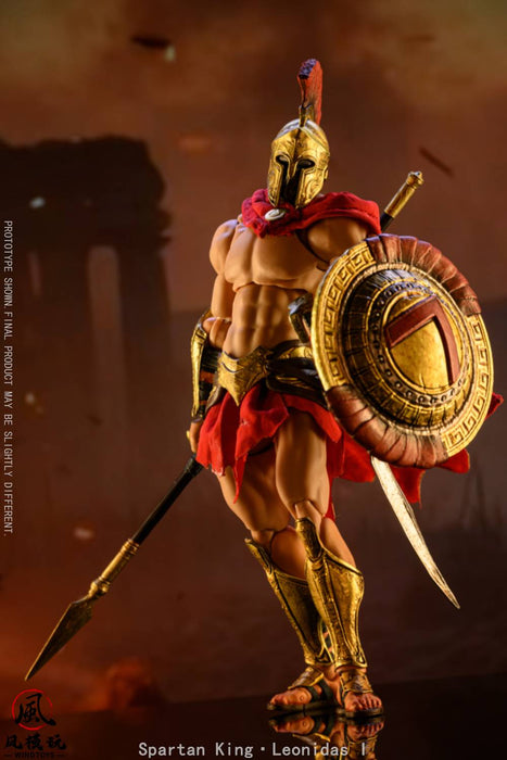 Wind Toys Action Figure: Spartan King Leonidas I Escala 1/12