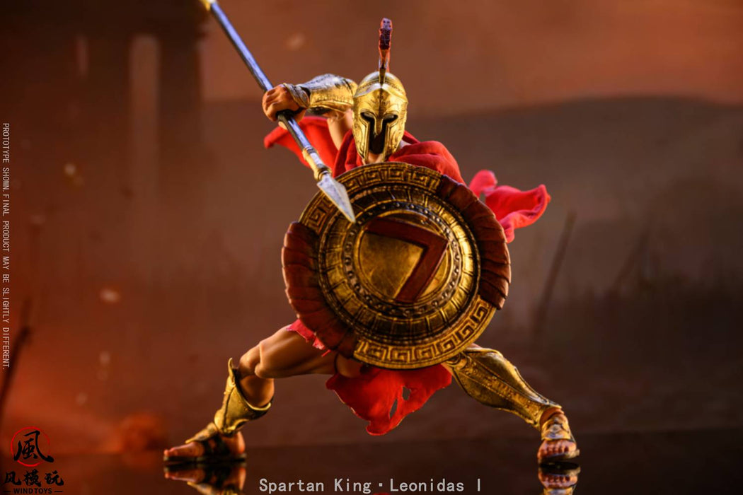 Wind Toys Action Figure: Spartan King Leonidas I Escala 1/12