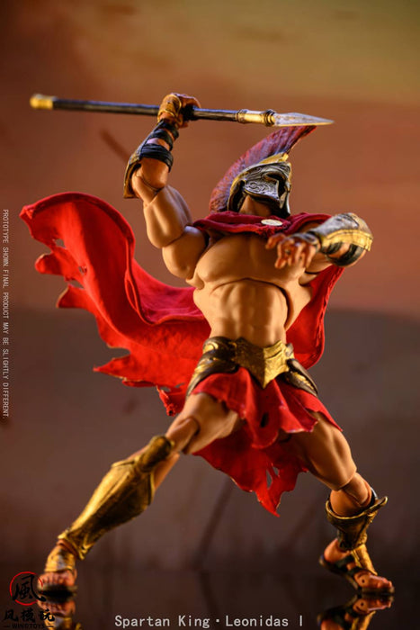 Wind Toys Action Figure: Spartan King Leonidas I Escala 1/12