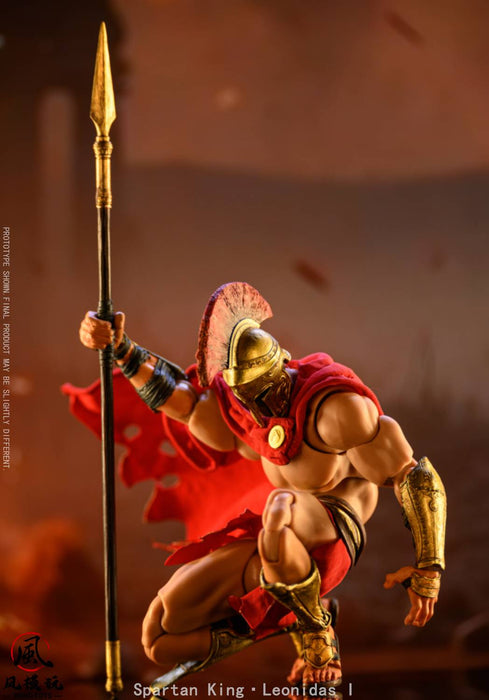 Wind Toys Action Figure: Spartan King Leonidas I Escala 1/12