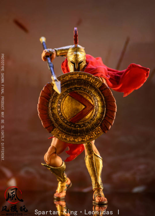 Wind Toys Action Figure: Spartan King Leonidas I Escala 1/12