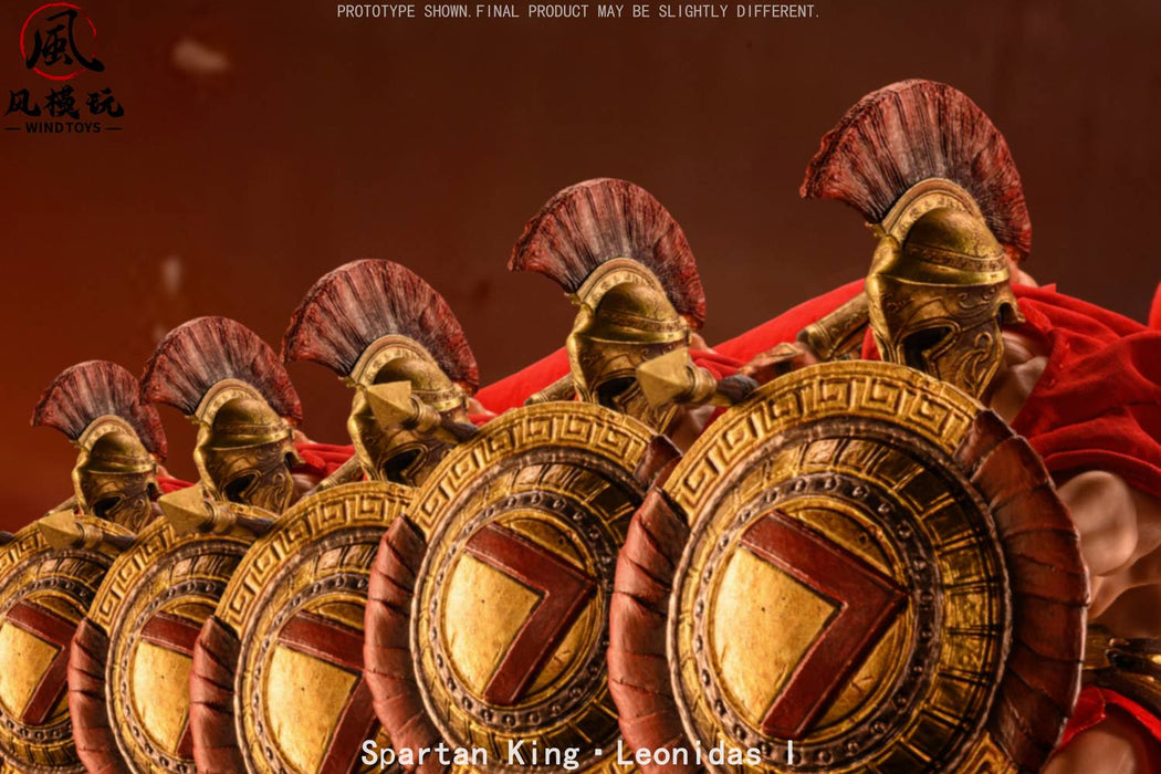 Wind Toys Action Figure: Spartan King Leonidas I Escala 1/12