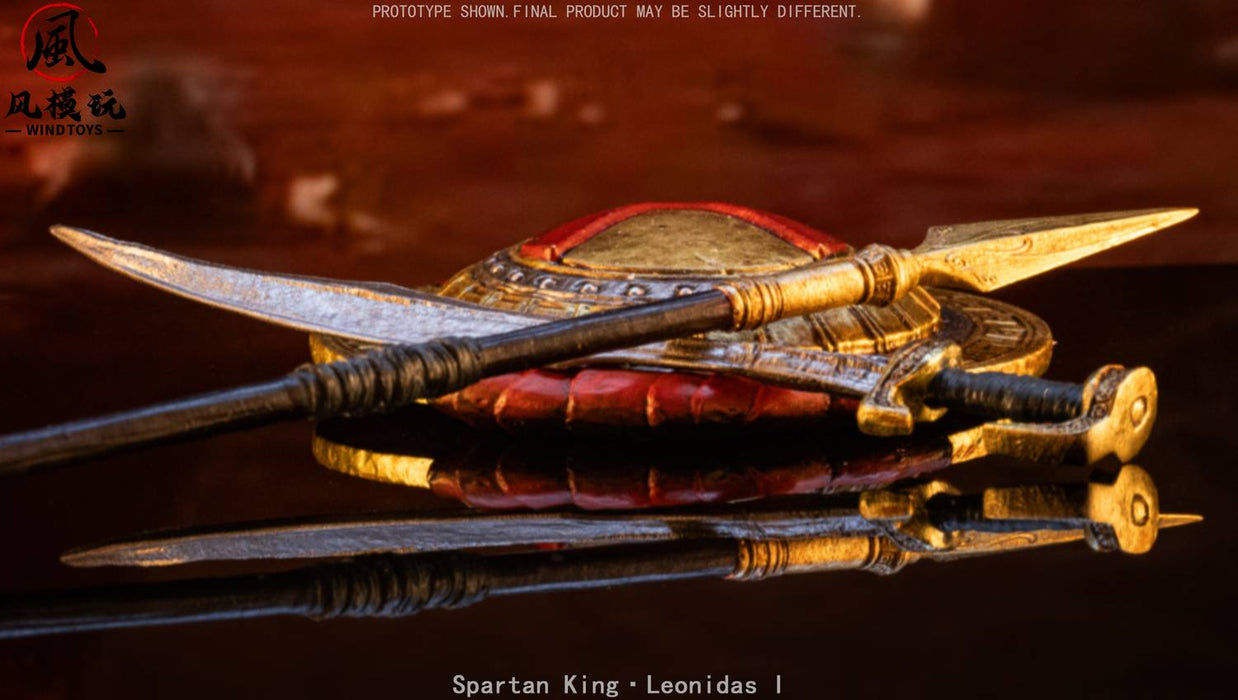 Wind Toys Action Figure: Spartan King Leonidas I Escala 1/12
