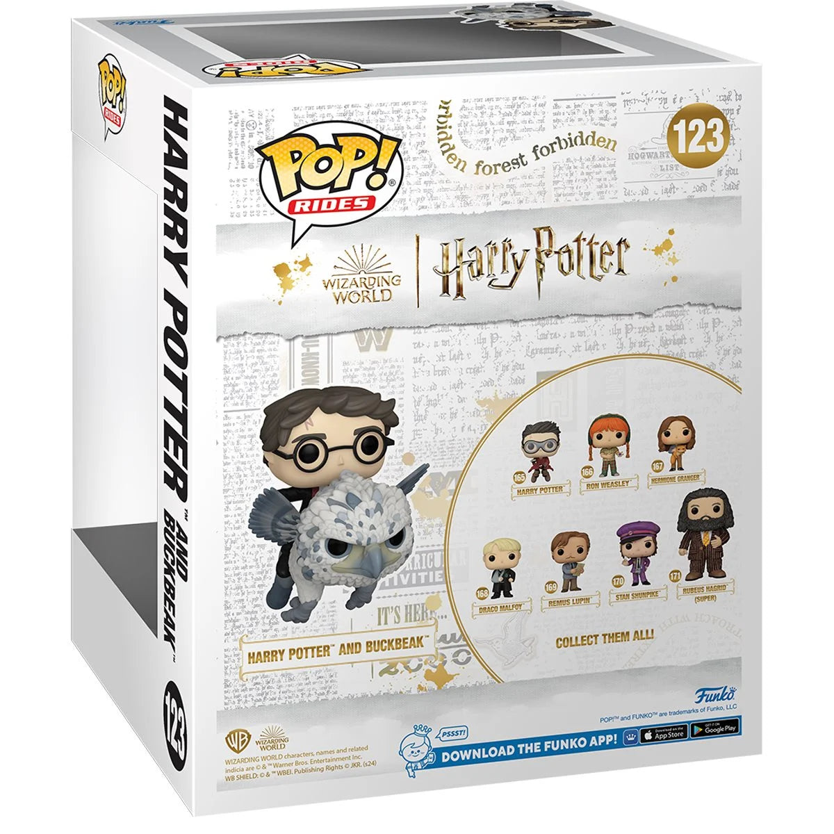 Funko Pop Rides Deluxe: Harry Potter y El Prisionero De Azkaban - Harry y Buckbeak