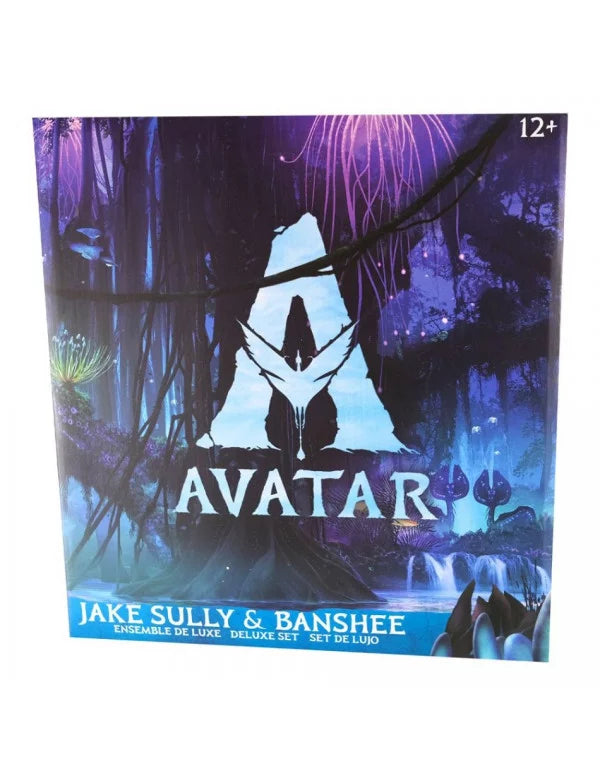 McFarlane Figura de Accion: Disney Avatar - Jake Sully y Mega Banshee 7 Pulgadas