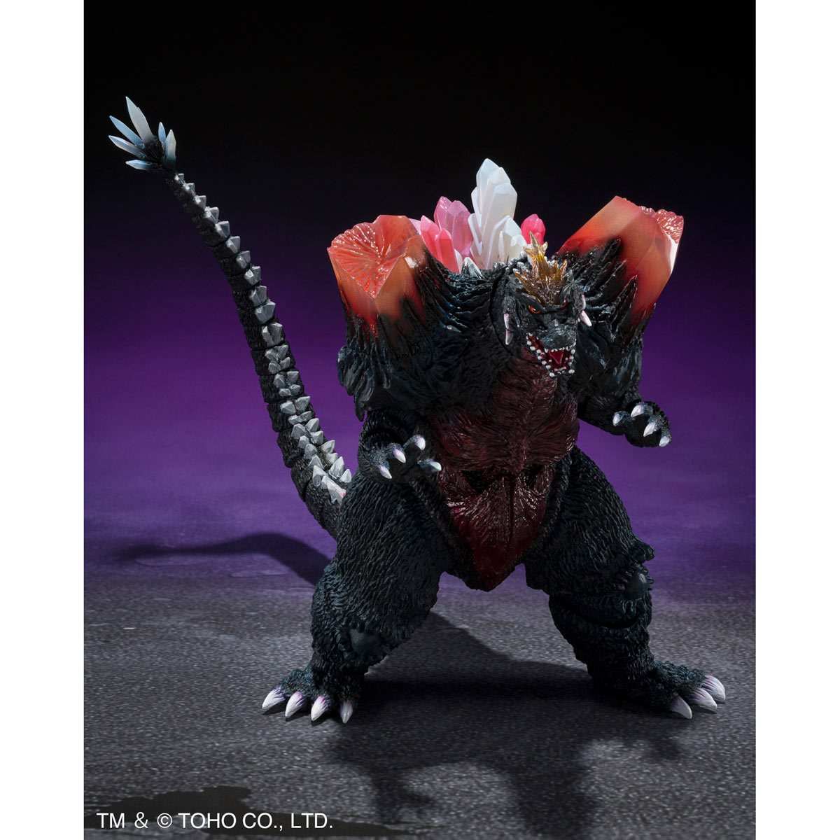 Bandai Tamashii Nations SH MonsterArts: Godzilla vs SpaceGodzilla - SpaceGodzilla Figura De Accion