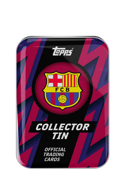Topps Soccer Clubs Sets: Collector Tin - Barcelona