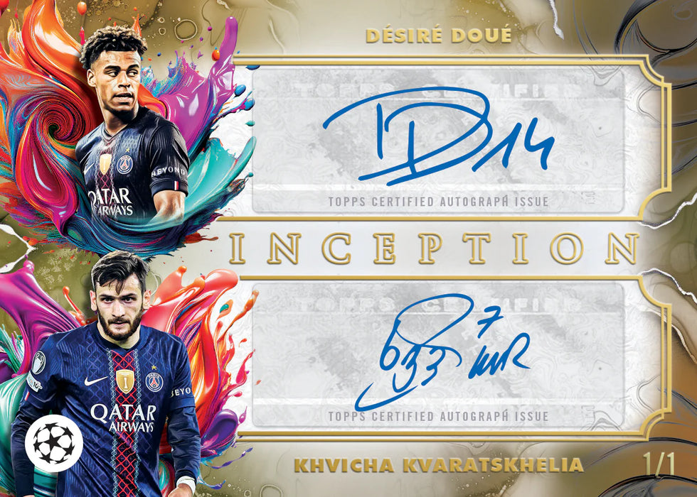 Topps: Soccer UEFA 2025-26 Inception UCC - Hobby Box