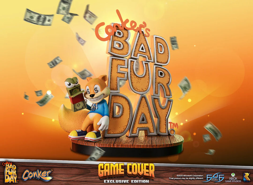 First 4 Figures: Conkers Bad Fur Day - Game Cover Exclusive Edition 17 Pulgadas