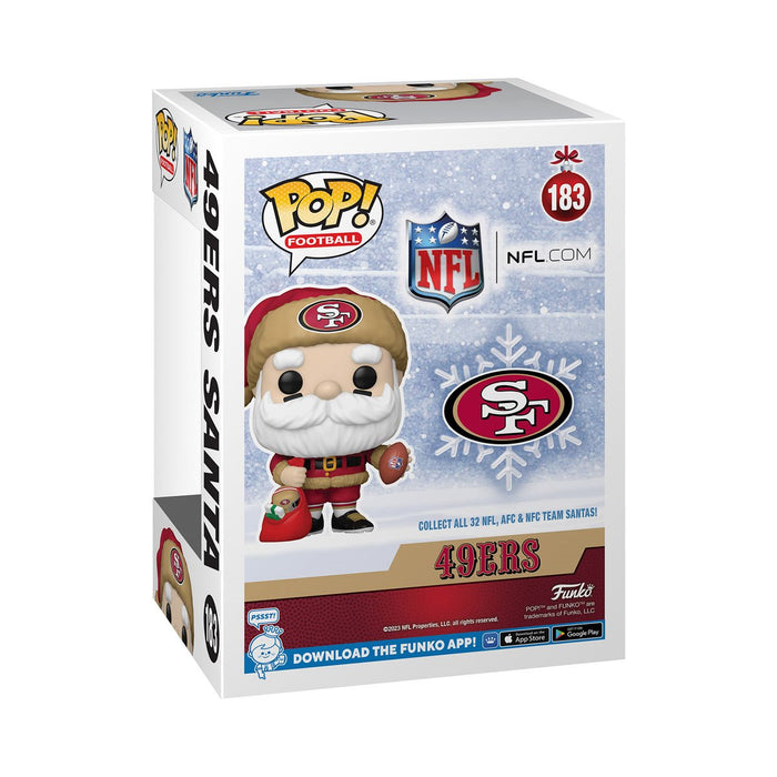 Funko POP NFL: San Francisco 49ers - Santa Claus Holiday