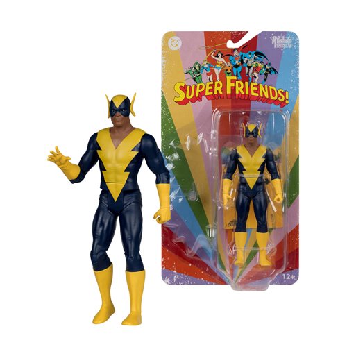 Mcfarlane Dc Retro: Super Friends - Black Vulcan 6 Pulgadas