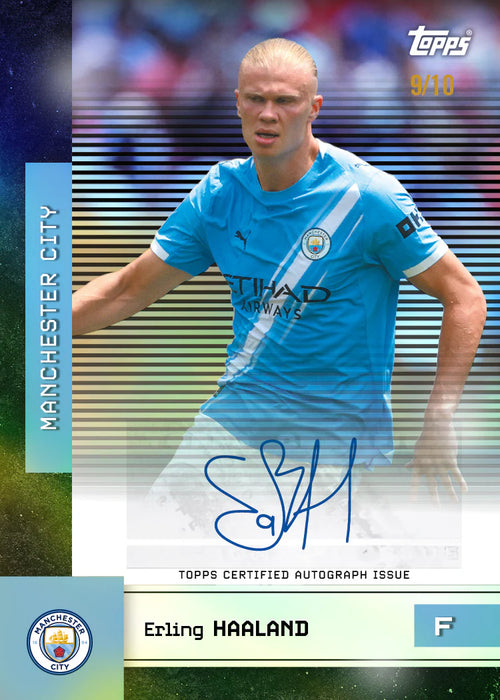 Topps Soccer Team Set: Manchester City 2025/26