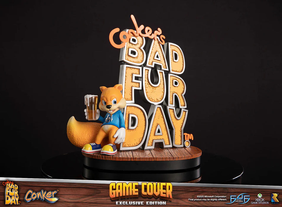 First 4 Figures: Conkers Bad Fur Day - Game Cover Exclusive Edition 17 Pulgadas