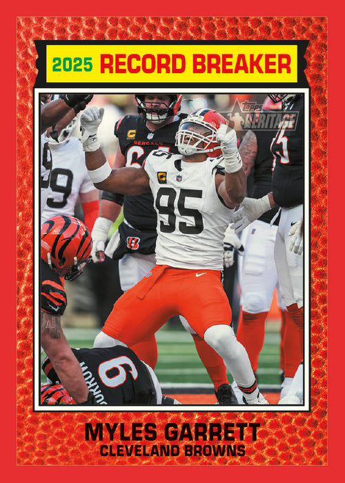 Topps: 2026 Topps Heritage NFL Football - Mega Box