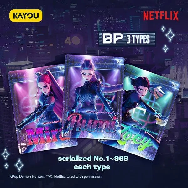 Kayou Trading Card Game: Kpop Demon Hunters Collectible - Energy Edition - Cp Booster 002