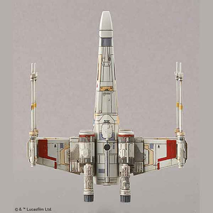 Bandai Hobby Gunpla Model Kit: Star Wars - Caza Estelar X Wing Escala 1/144 Kit de Plastico