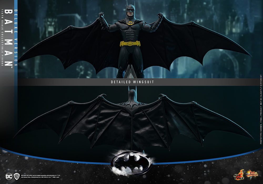 Hot Toys Movie Masterpiece Series: DC Batman Returns - Batman Deluxe Escala 1/6