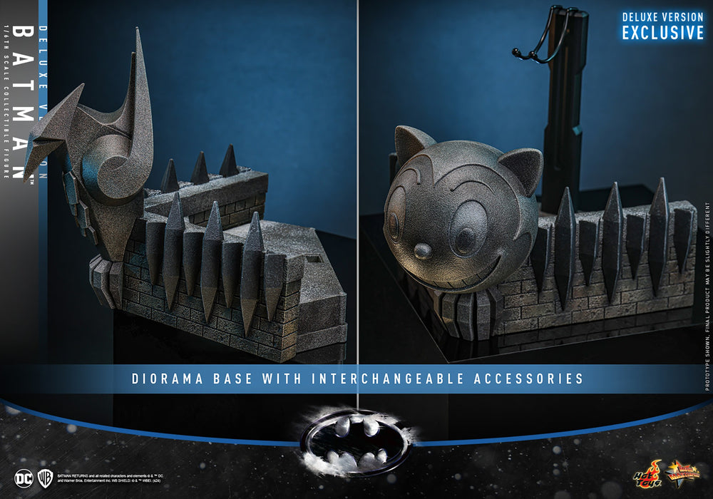 Hot Toys Movie Masterpiece Series: DC Batman Returns - Batman Deluxe Escala 1/6