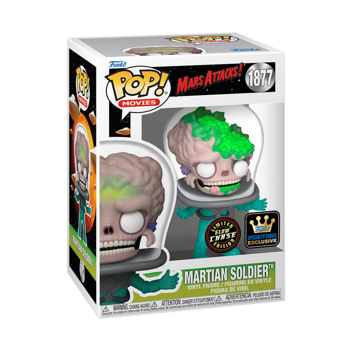Funko Pop Movies: Mars Attacks - Alien Soldado Specialty