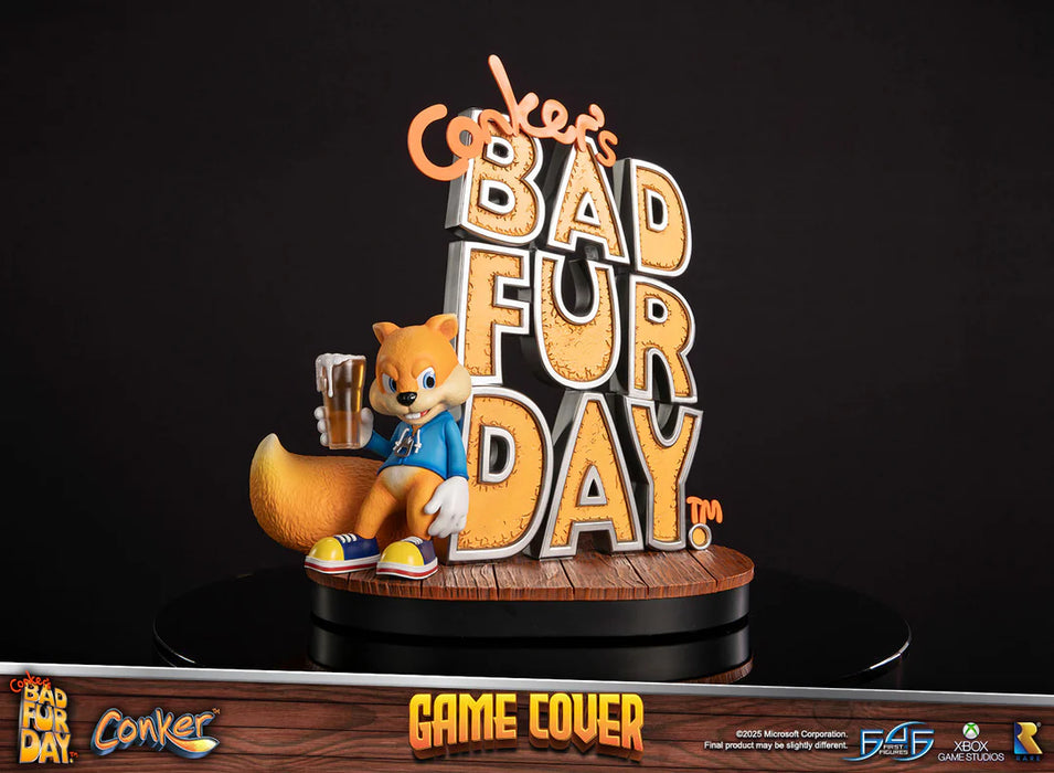 First 4 Figures: Conkers Bad Fur Day - Game Cover Standard Edition 17 Pulgadas
