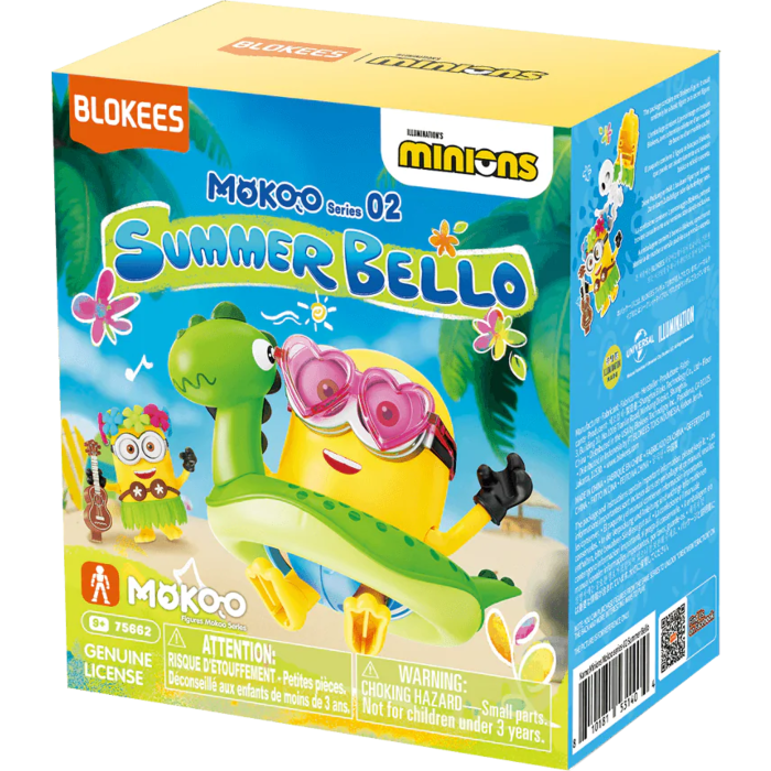 Blokees Minions Mooko: 02 Summer Bello Unitario 75662