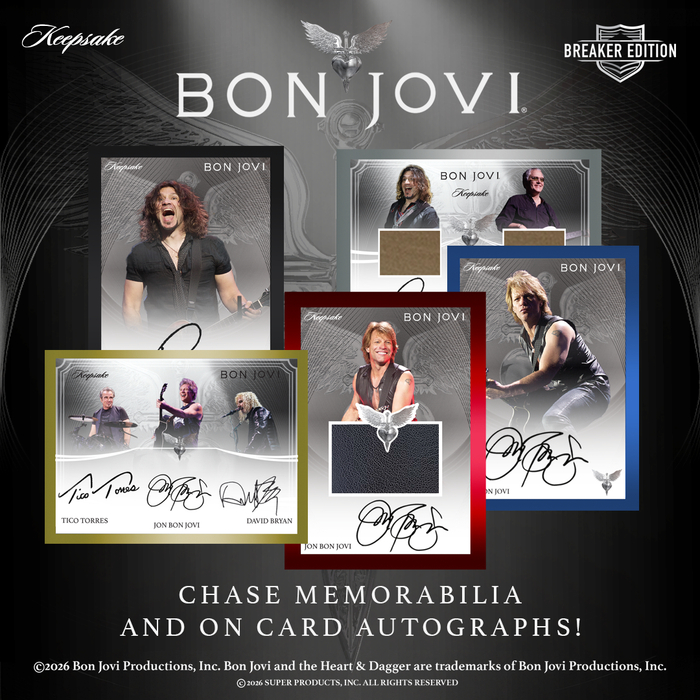 SUPER BREAK: Keepsake - 2026 Bon Jovi Keepsake Premiere Breaker Hobby Box