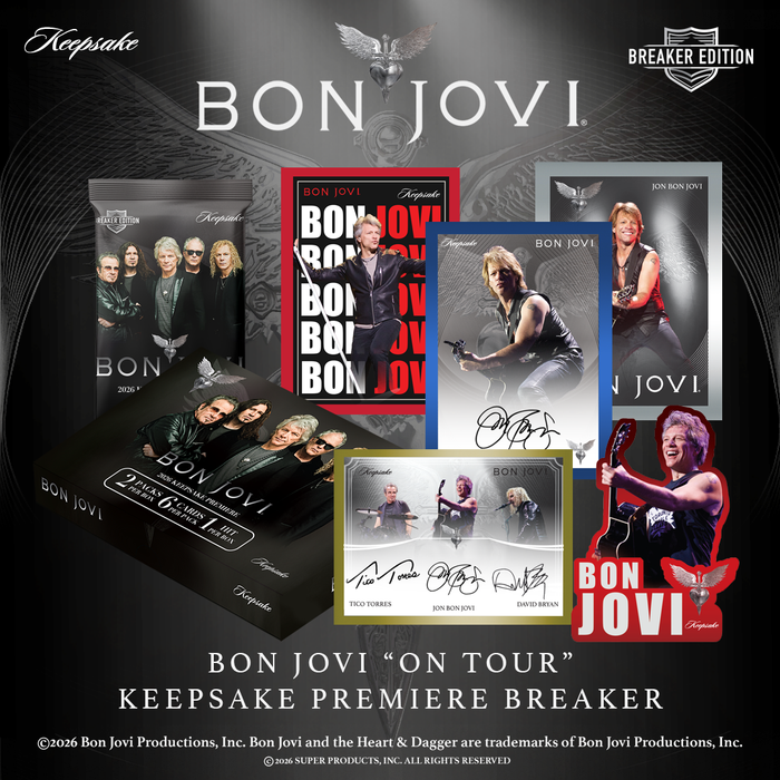 SUPER BREAK: Keepsake - 2026 Bon Jovi Keepsake Premiere Breaker Hobby Box