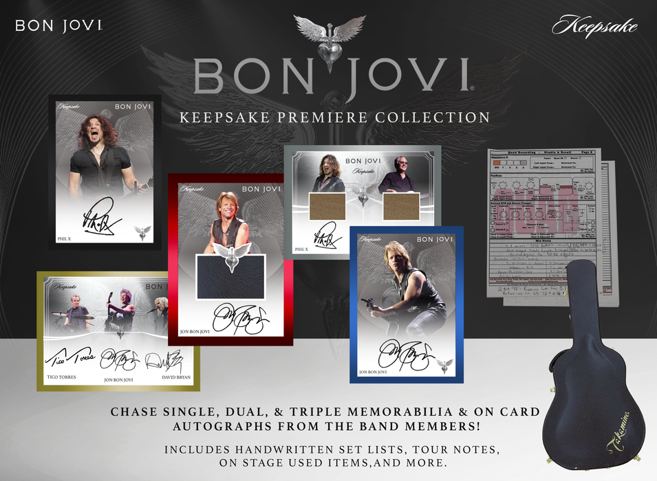 SUPER BREAK: Keepsake - 2026 Bon Jovi Keepsake Premiere Breaker Hobby Box