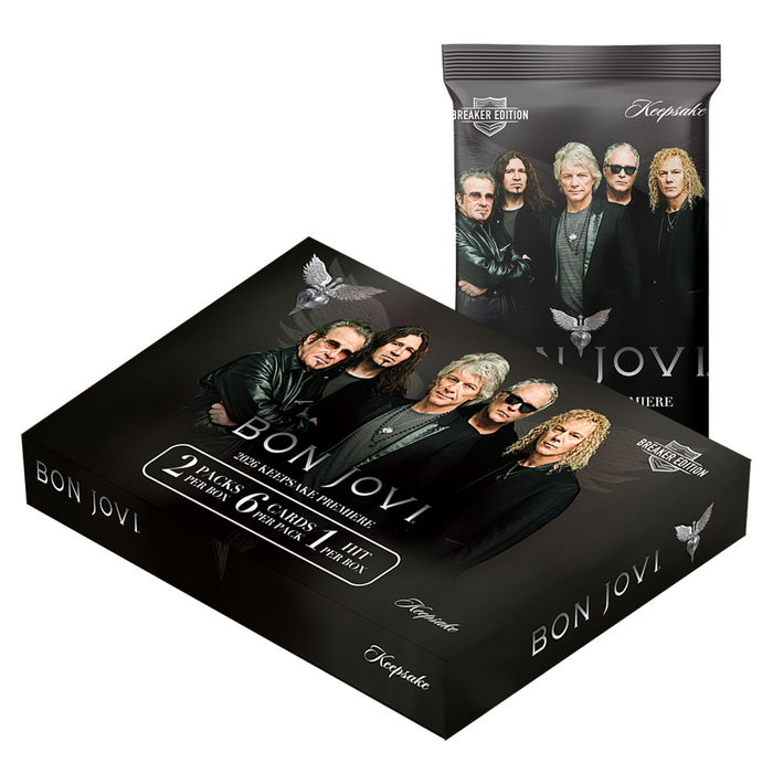 SUPER BREAK: Keepsake - 2026 Bon Jovi Keepsake Premiere Breaker Hobby Box