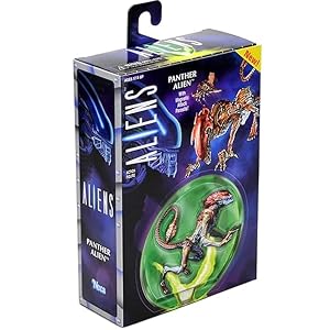 NECA Figura de Accion: Aliens - Alien Pantera 7 Pulgadas