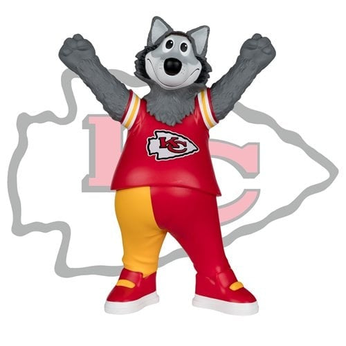 Mcfarlane Nfl Posed Mascot: Kansas City Chiefs - K.C. Wolf