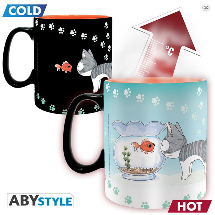 ABYstyle Taza De Ceramica Termocromatica: Chis Sweet Home - Chi 460 ml