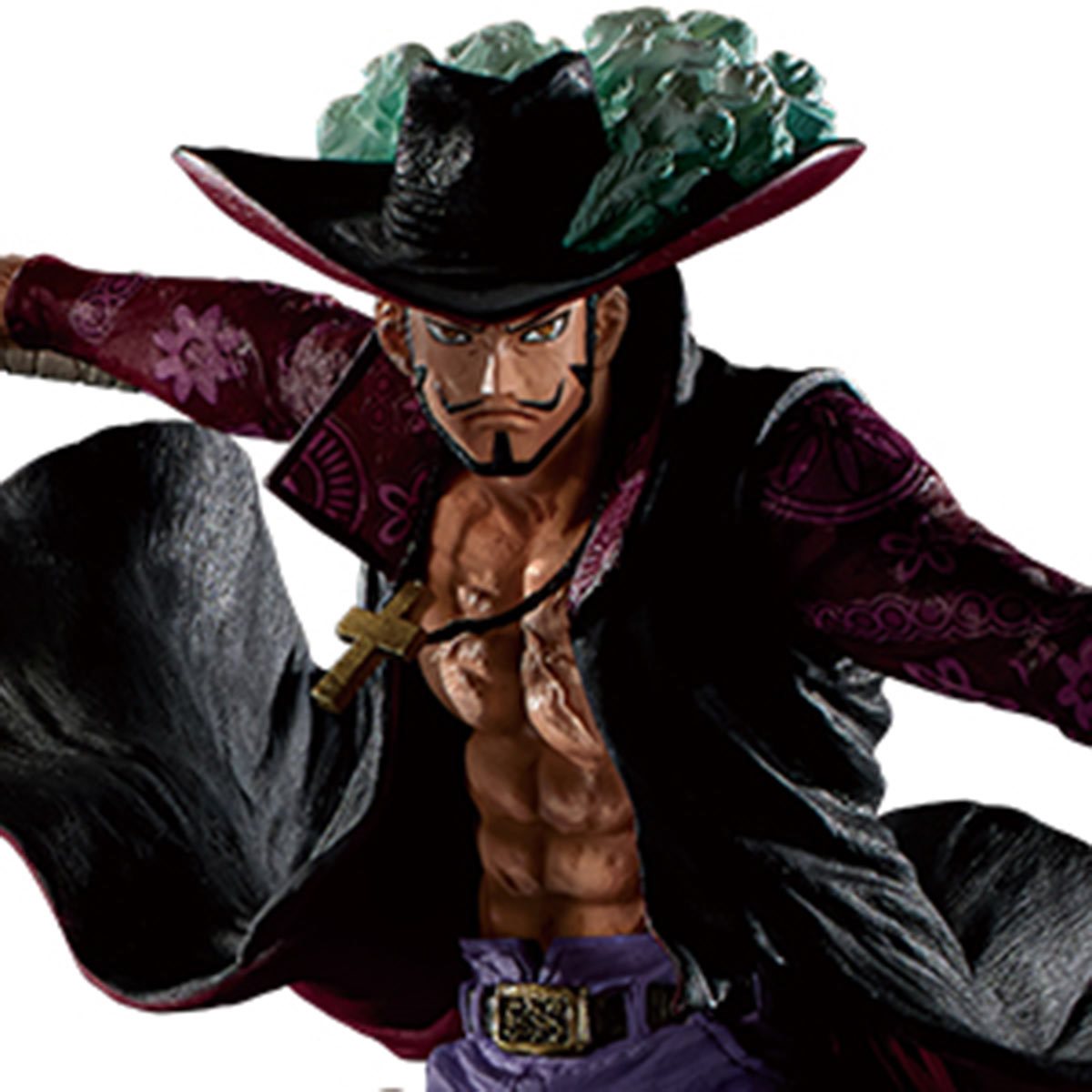Bandai Tamashii Nations Genealogy Of Swordsmans Soul: One Piece - Dracule Mihawk Estatua Ichibansho