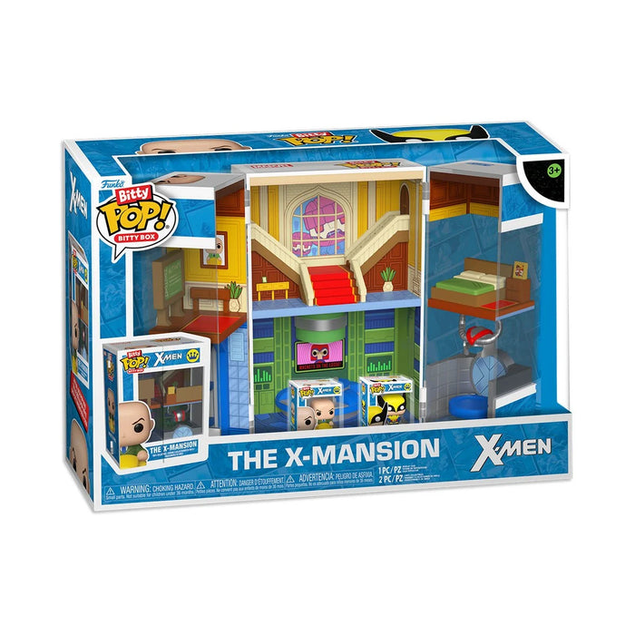 Funko Bitty Boxes: Marvel X Men - Escuela de Xavier para Jovenes Superdotados