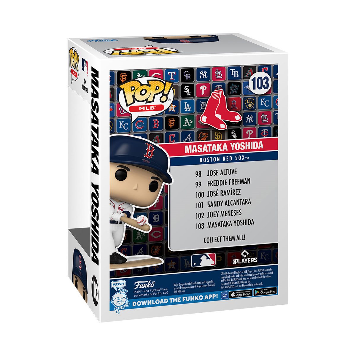 Funko Pop MLB: Boston Red Sox - Masataka Yoshida