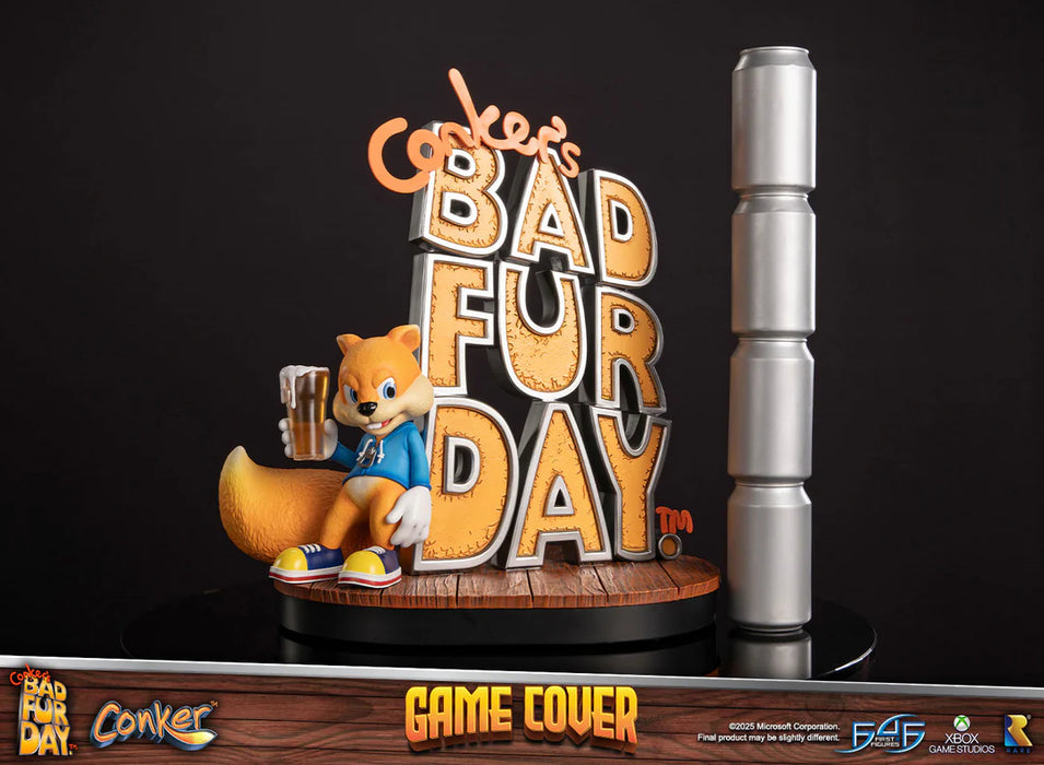 First 4 Figures: Conkers Bad Fur Day - Game Cover Standard Edition 17 Pulgadas