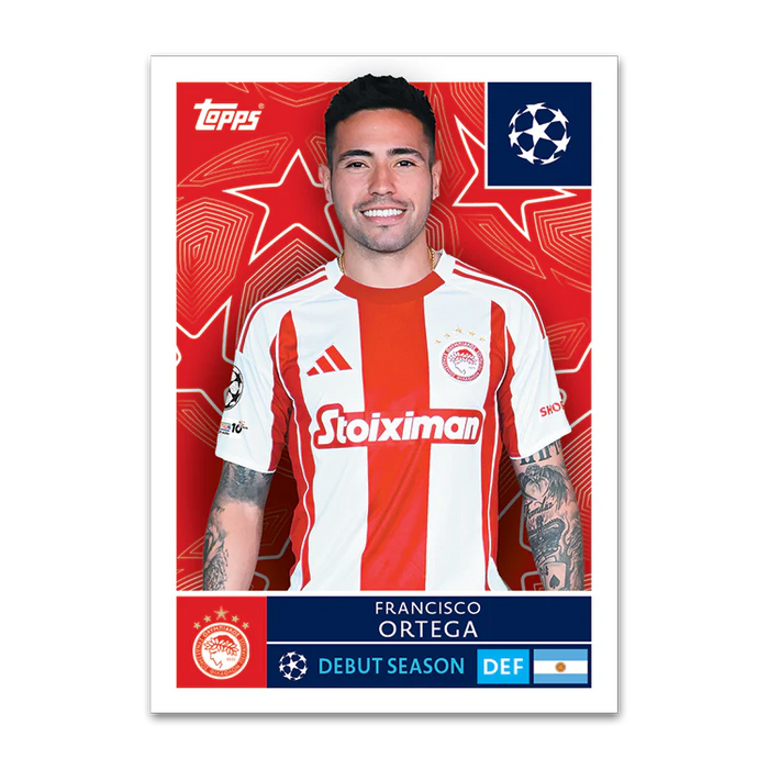 Topps: Soccer UEFA Champions League 2026 Stickers & Album - Stickers Display box 50 Sobres