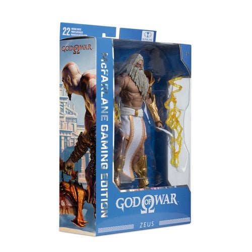 Mcfarlane Gaming Edition: God Of War Greek Era - Zeus 7 Pulgadas