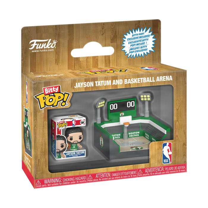 Funko Bitty Pop Town: Arena - Celtics con Jayson Tatum