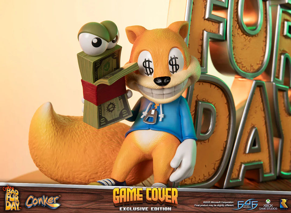 First 4 Figures: Conkers Bad Fur Day - Game Cover Exclusive Edition 17 Pulgadas